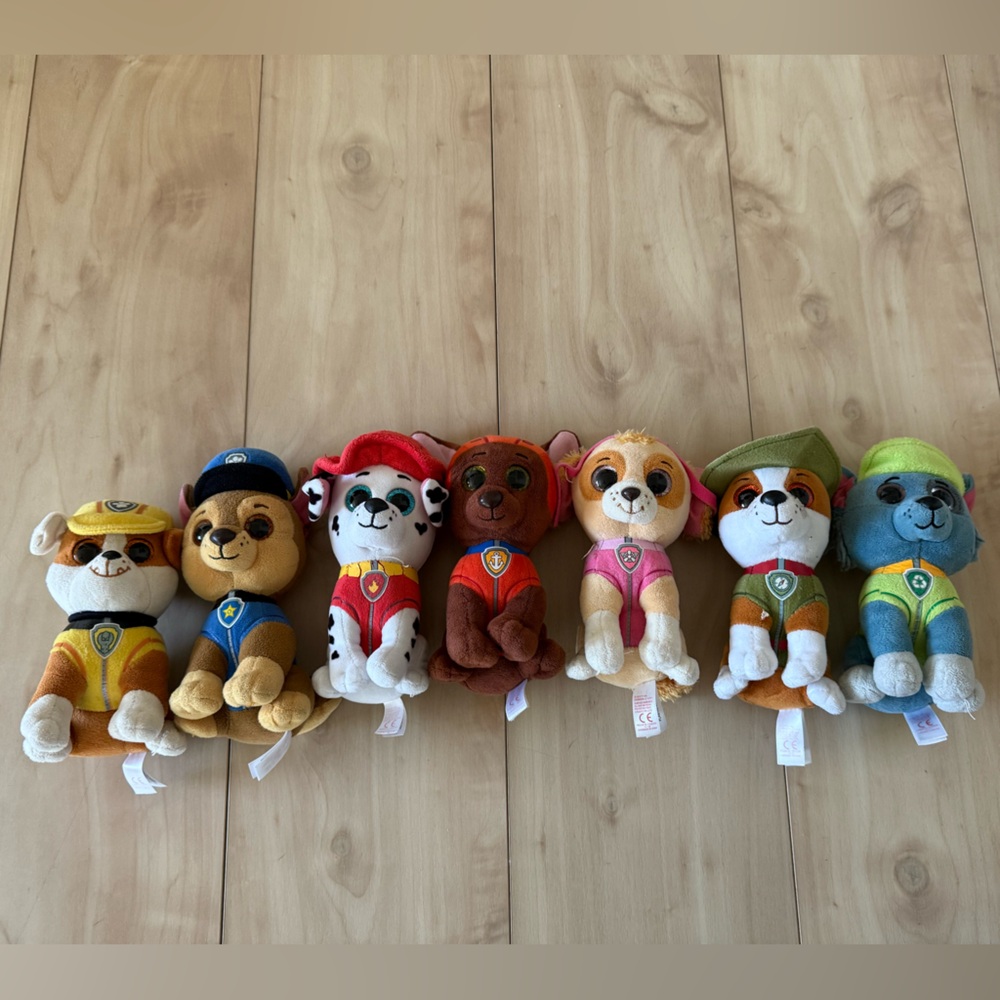 Paw patrol stuffy’s